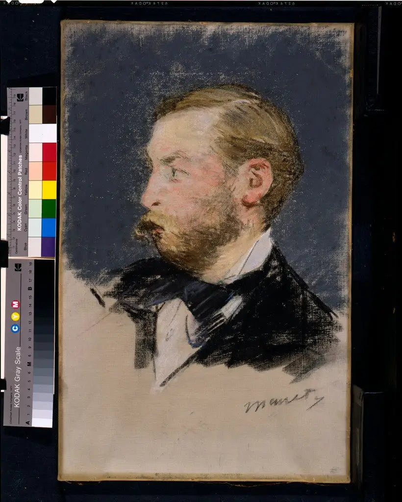 Miehen muotokuva - Édouard Manet