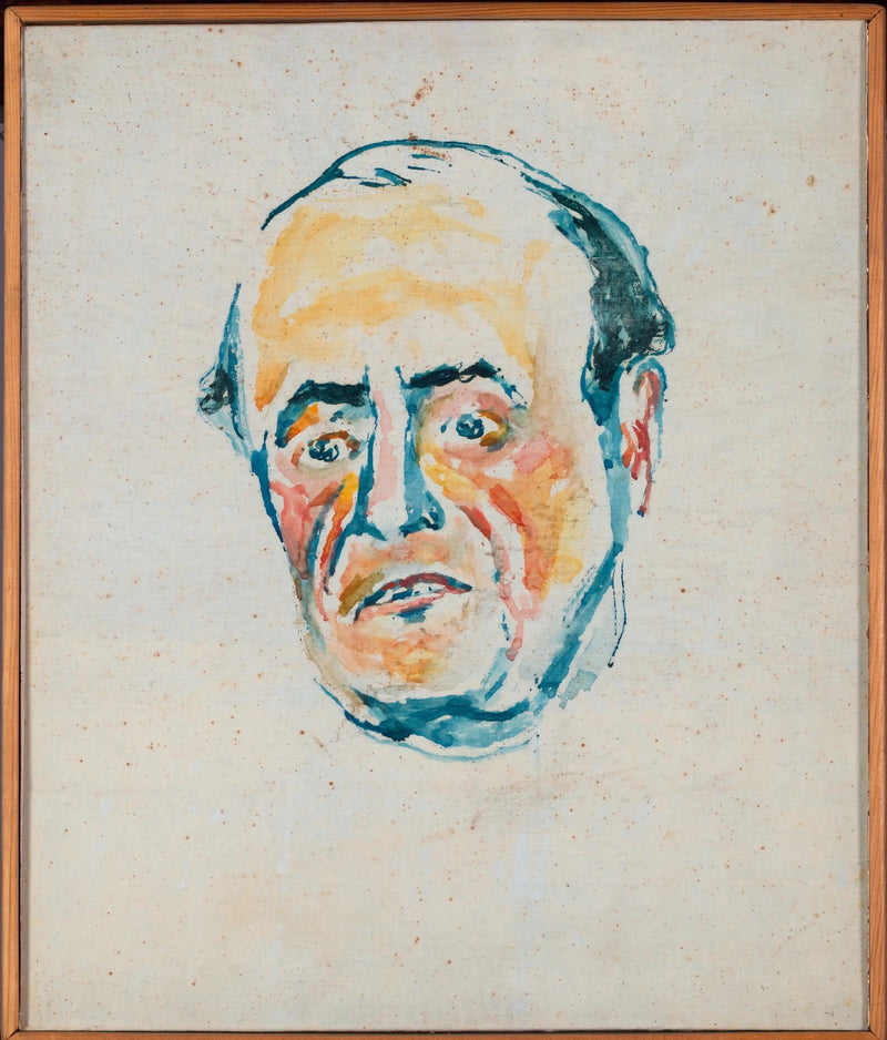 Miehen muotokuva - Edvard Munch