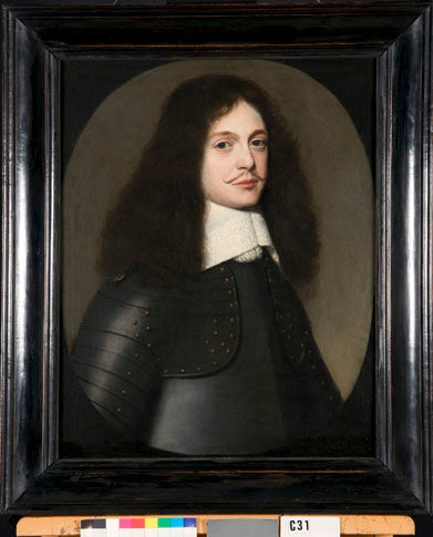 Miehen muotokuva haarniskassa - Gerrit van Honthorst
