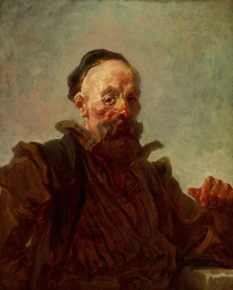 Espanjalaispukuisen miehen muotokuva - Jean-Honoré Fragonard