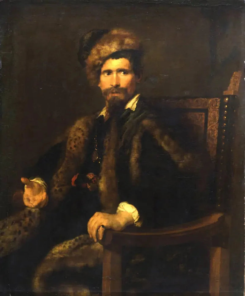 Muotokuva miehestä turkissa - Antoine van Dyck