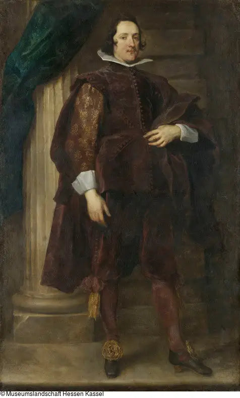 Espanjalaisen miehen muotokuva - Antoine van Dyck