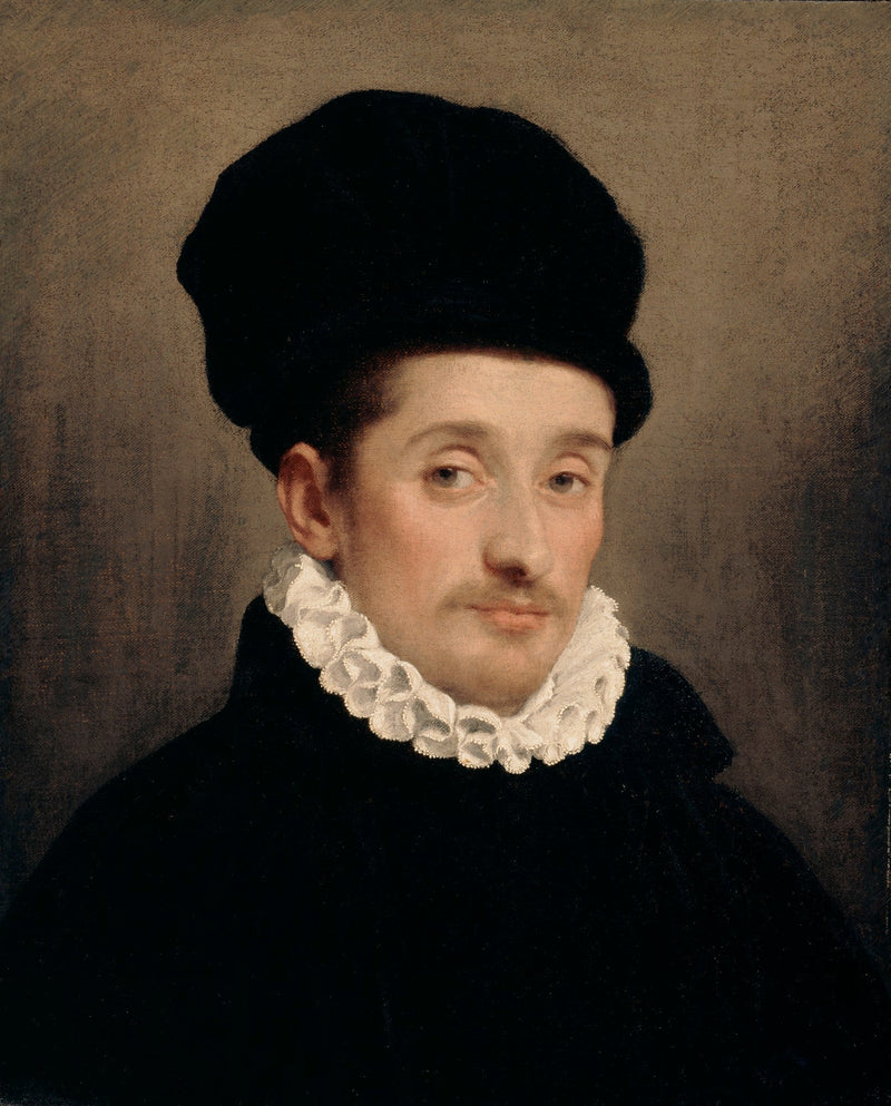 Miehen muotokuva - Giovanni Battista Moroni