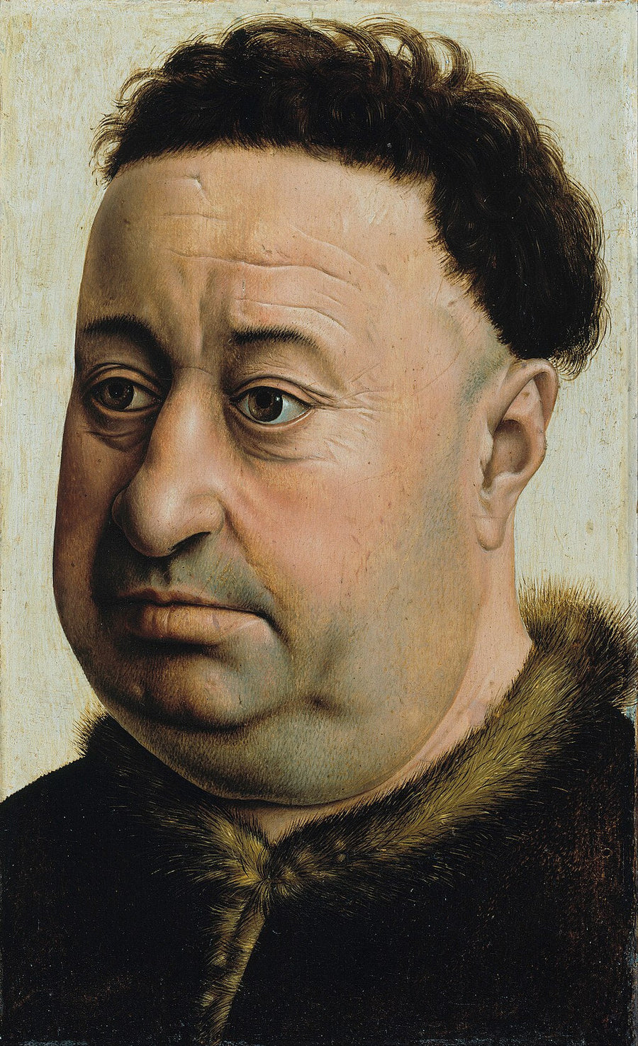 Muotokuva lihavasta miehestä - Robert Campin