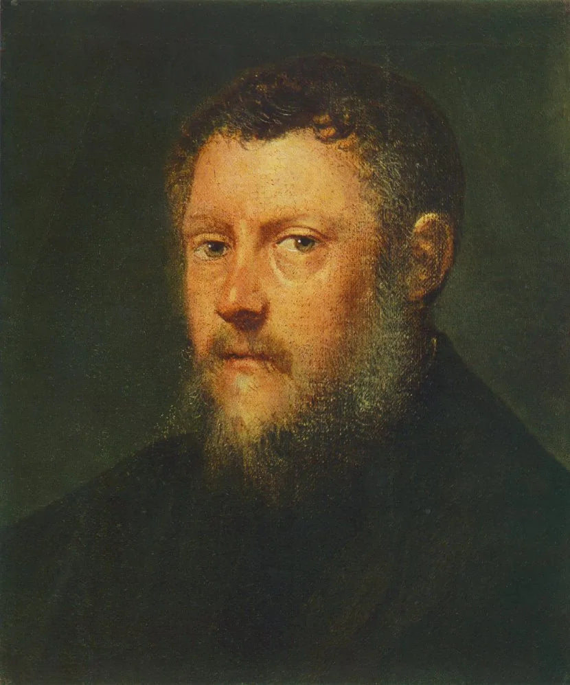 Miehen muotokuva - Jacopo Tintoretto