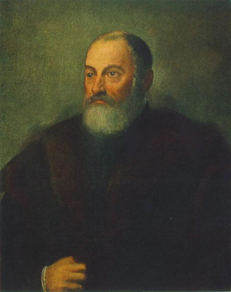 Miehen muotokuva - Jacopo Tintoretto