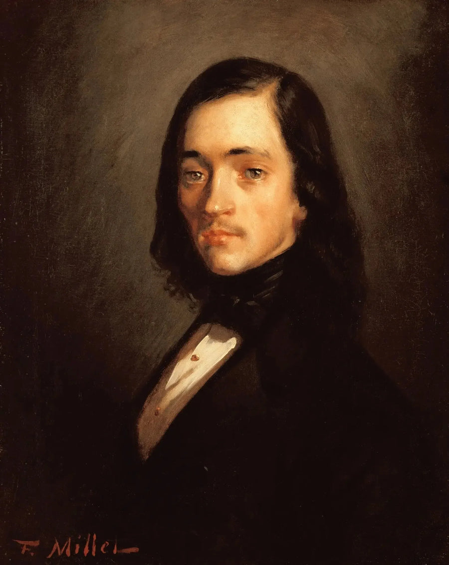 Miehen muotokuva - Jean-François Millet