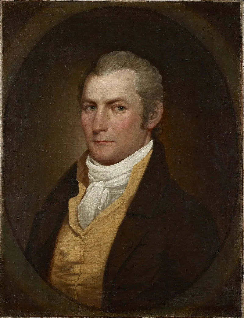 Miehen muotokuva - John Trumbull