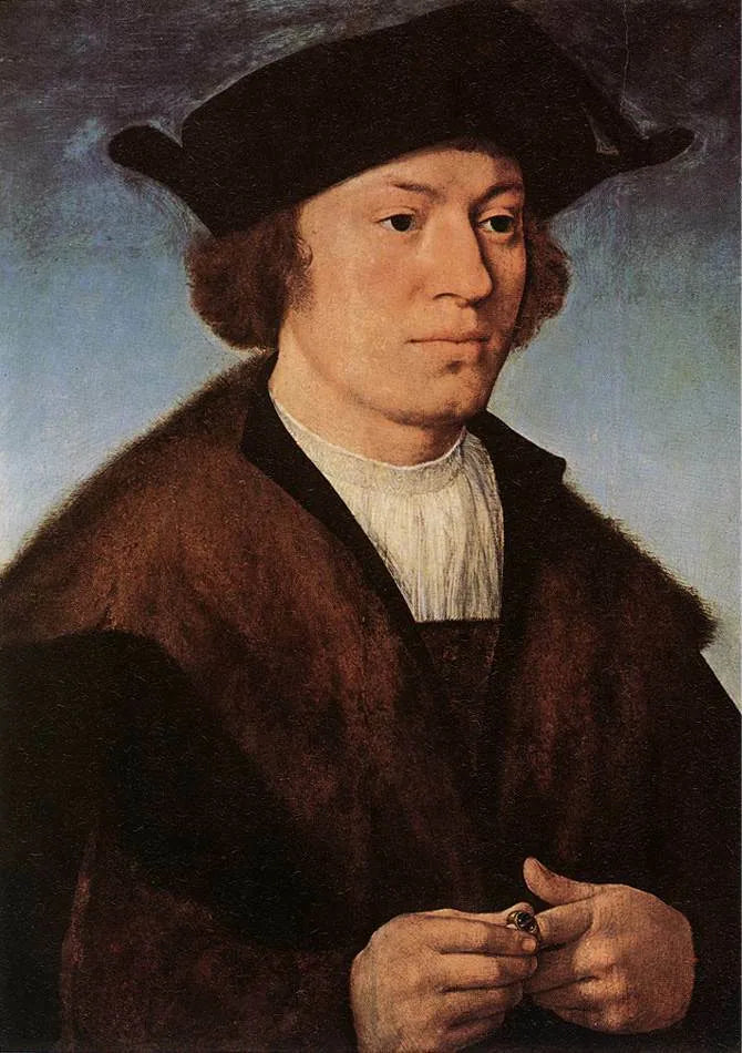 Ihmisen muotokuva - Joos van Cleve