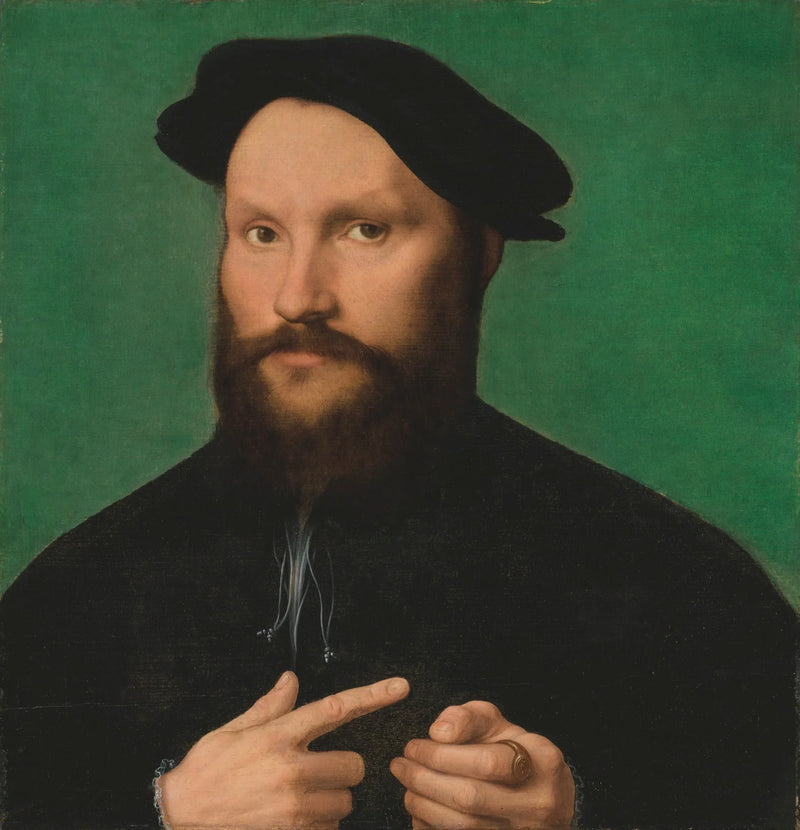 Miehen muotokuva - Joos van Cleve