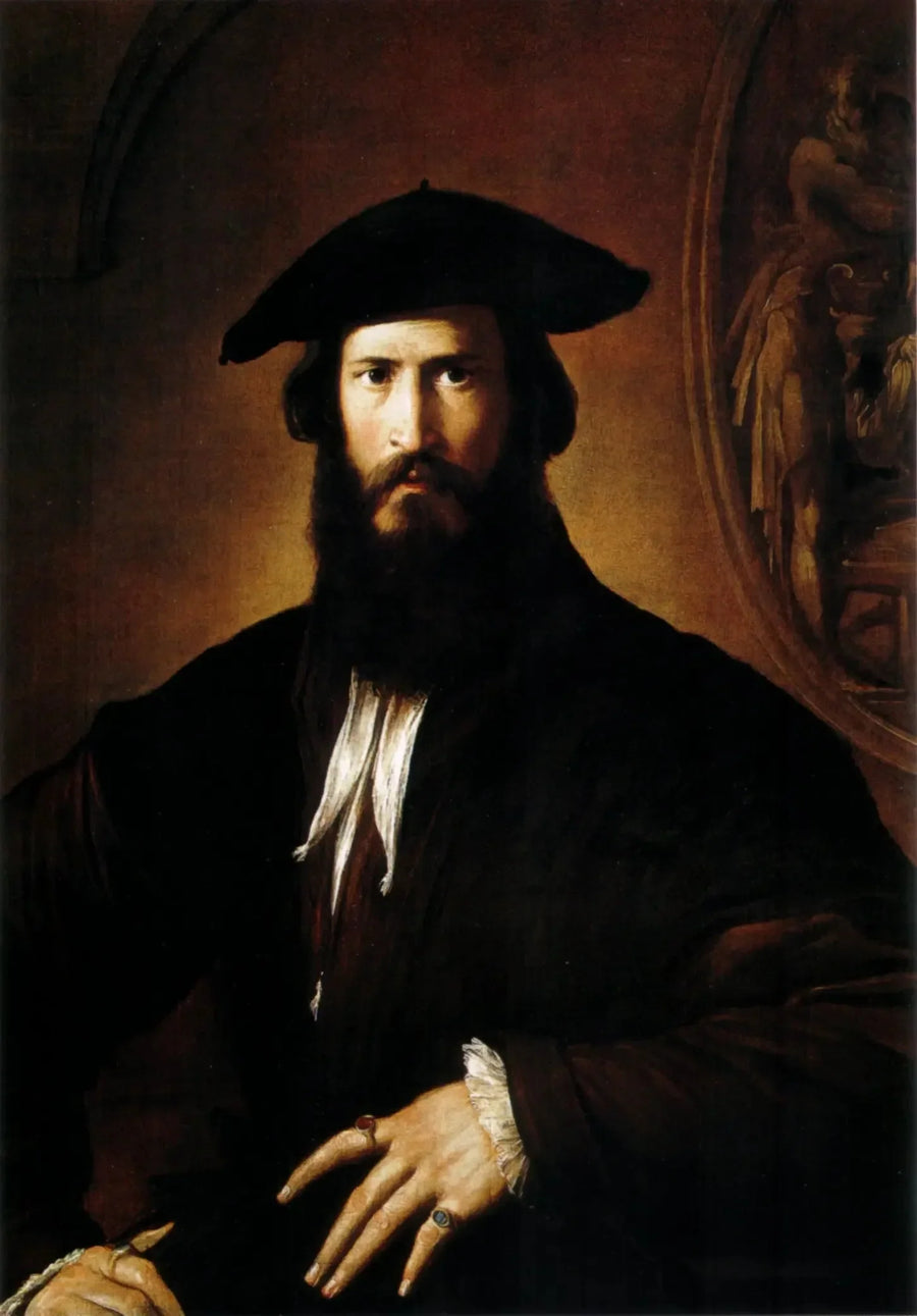 Miehen muotokuva - Parmigianino