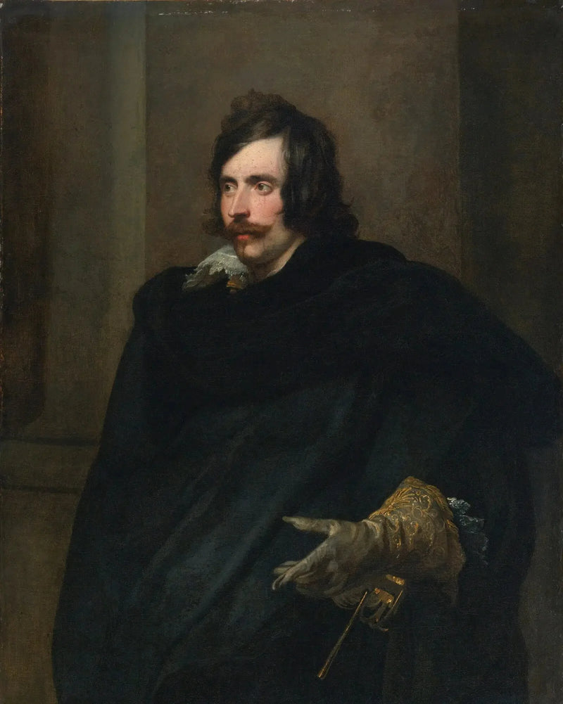 Miehen muotokuva, ehkä Marcantonio Doria, Angrin prinssi - Antoine van Dyck