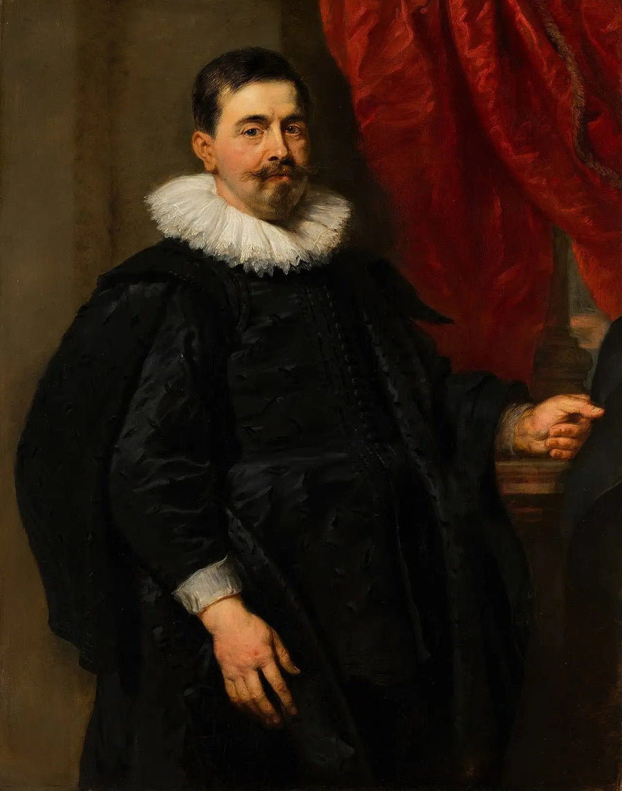 Portraitti miehestä, mahdollisesti Peter van Hecke (1591-1645) - Peter Paul Rubens