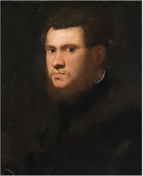 Miehen muotokuva, todennäköisesti Mazzi-Perheestä - Jacopo Tintoretto
