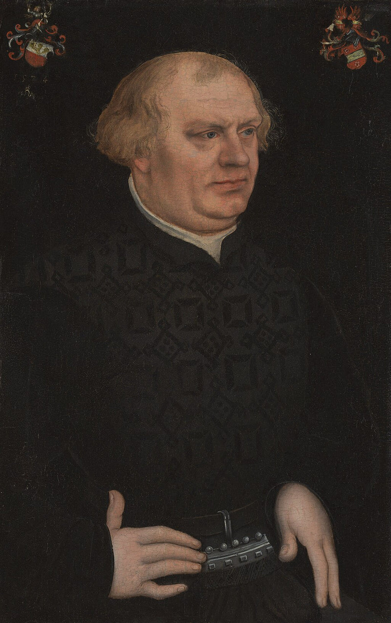Miehen muotokuva, todennäköisesti Johan Feige - Lucas Cranach vanhempi