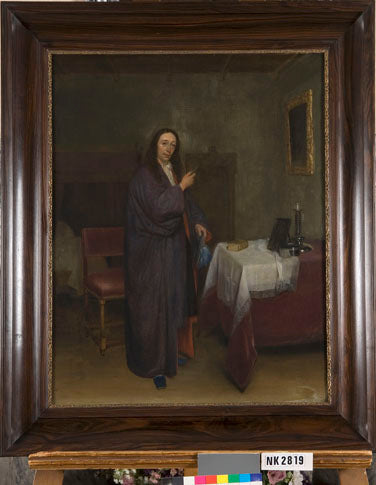 Portrait d'un homme tenant une lettre - Gerard ter Borch