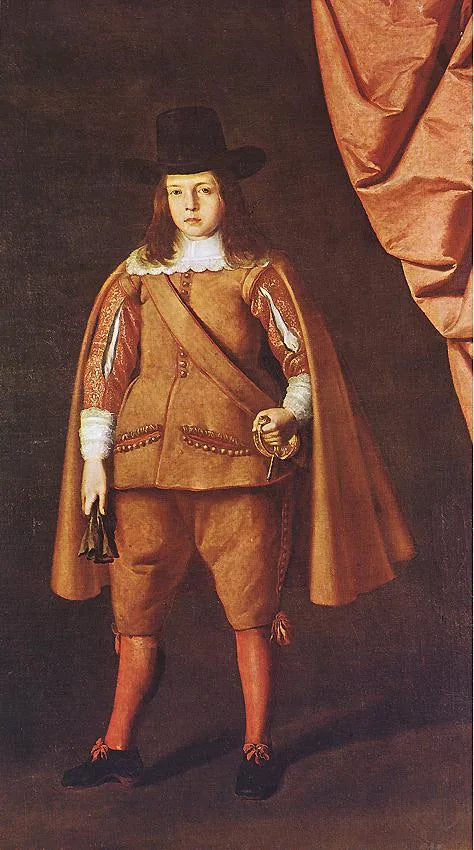 Nuoren aristokraatin muotokuva (Juan Francisco de la Cerda Enríquez de Ribera, Marqués de Cogolludo) - Francisco de Zurbarán