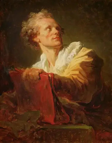 Nuoren taiteilijan muotokuva - Jean-Honoré Fragonard