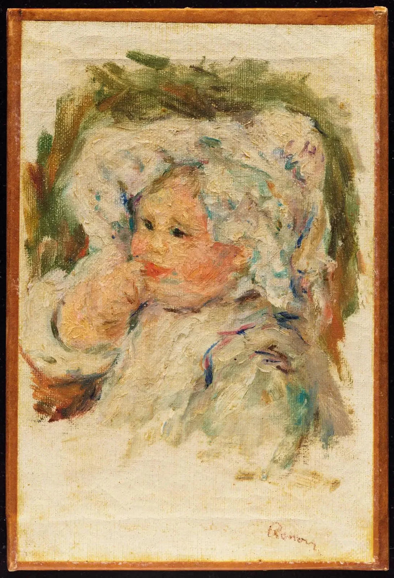 Nuoren lapsen muotokuva - Pierre-Auguste Renoir