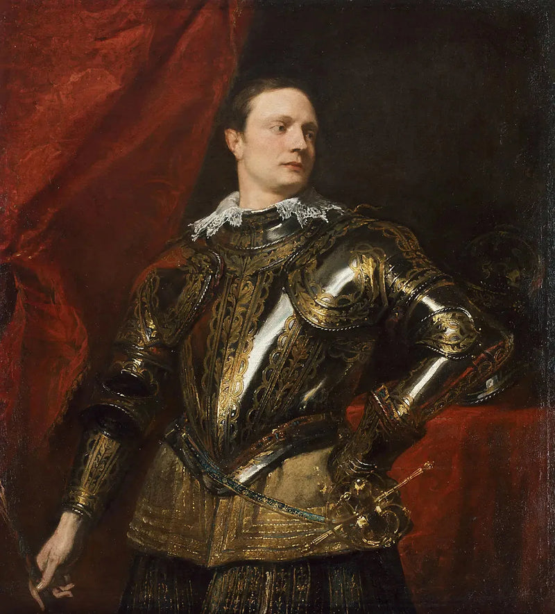 Nuoren kenraalin muotokuva - Antoine van Dyck