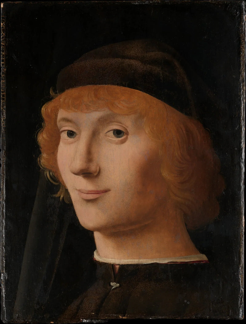 Nuoren miehen muotokuva - Antonello de Messine