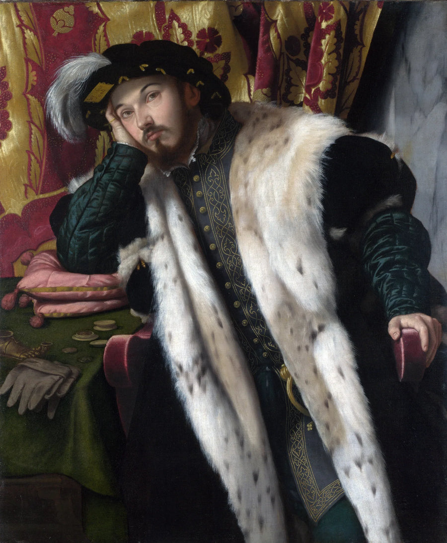 Nuoren miehen muotokuva (Fortunato Martinengo Cesaresco?) - Alessandro Bonvicino