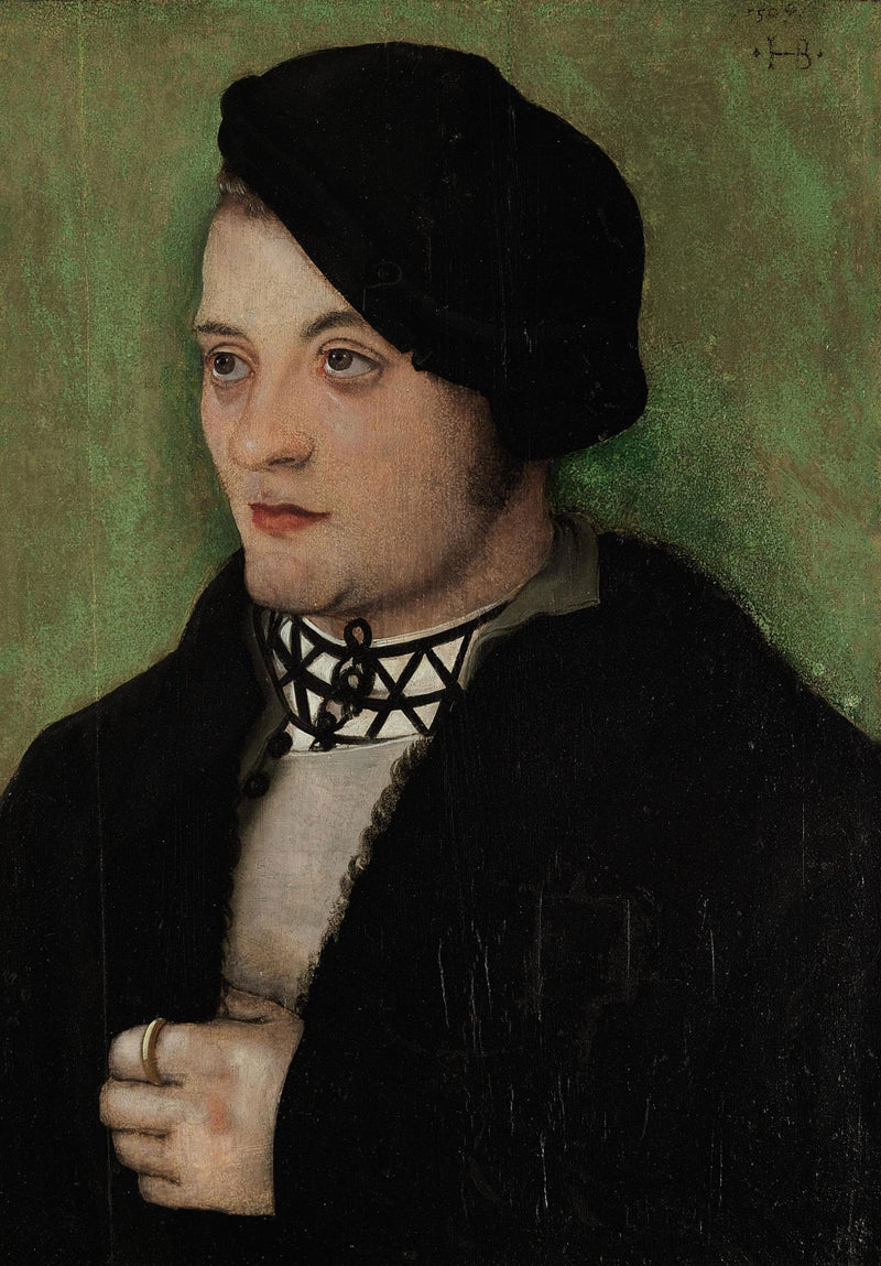Nuoren miehen muotokuva - Hans Baldung Grien