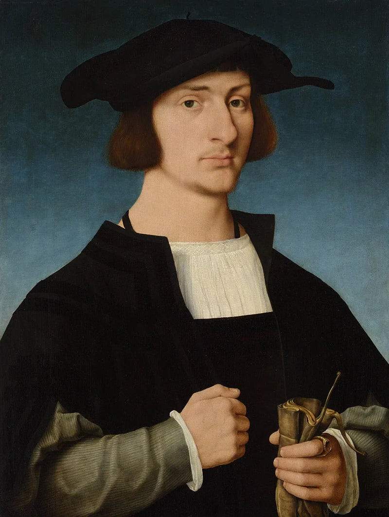 Nuoren miehen muotokuva - Joos van Cleve