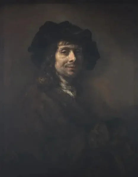 Nuoren miehen muotokuva, ehkä taiteilija - Rembrandt