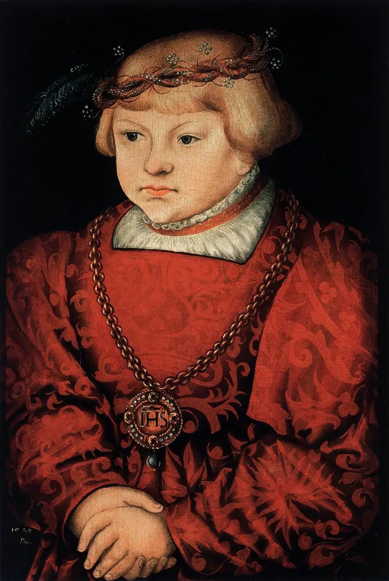 Nuoren prinssin muotokuva - Lucas Cranach vanhempi