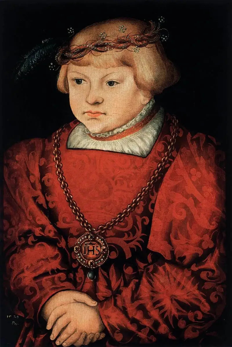 Nuoren prinssin muotokuva - Lucas Cranach vanhempi