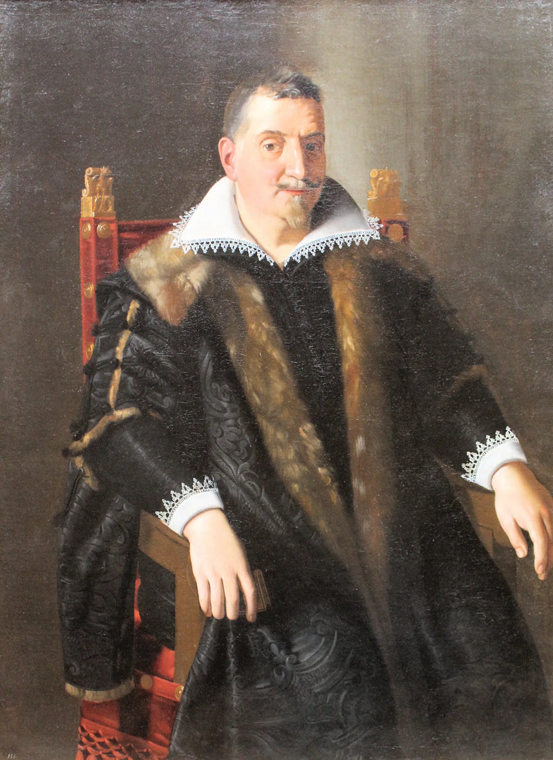 Mattei-perheen jäsenen muotokuva - Pietro da Cortona