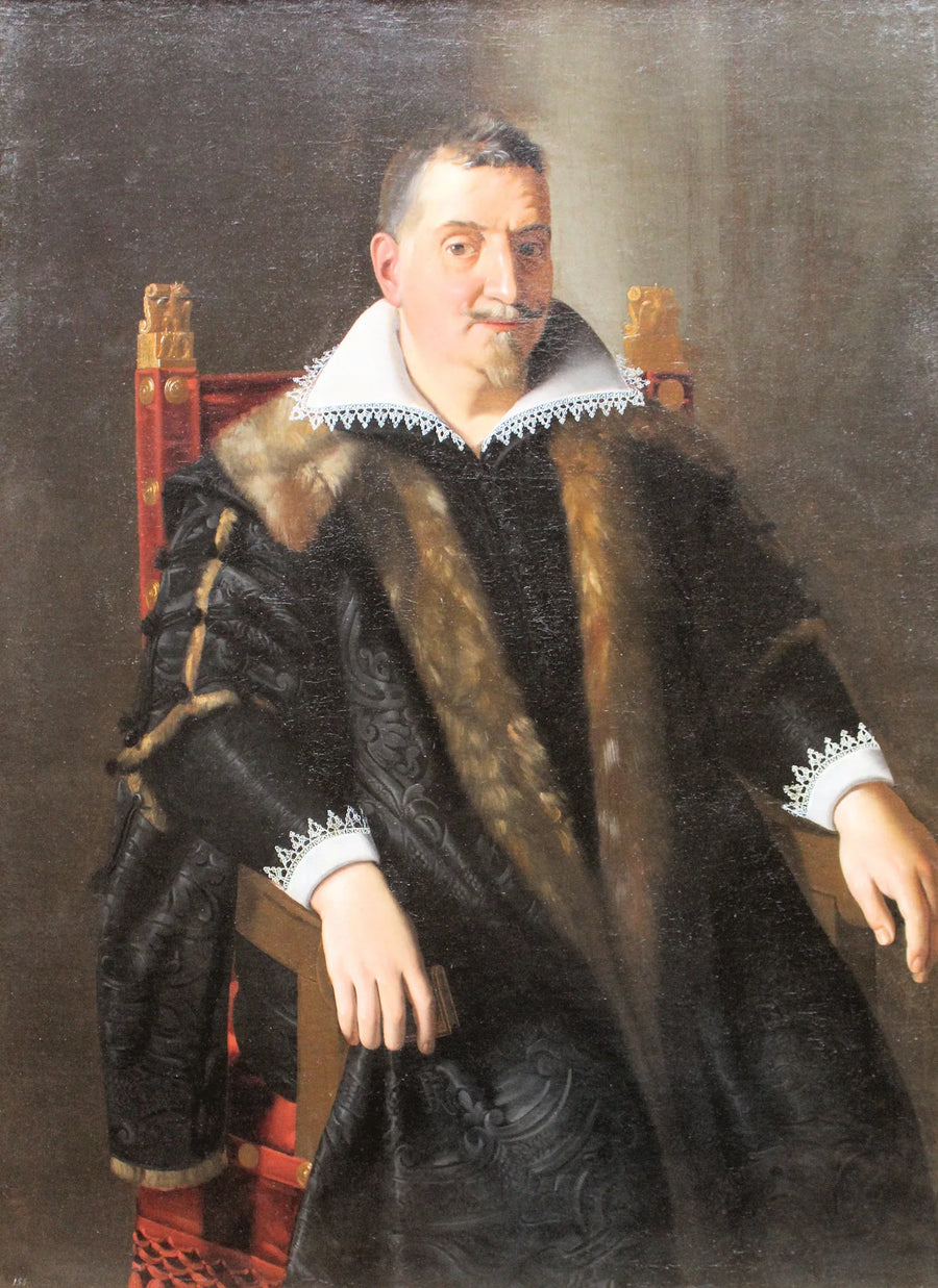 Mattei-perheen jäsenen muotokuva - Pietro da Cortona