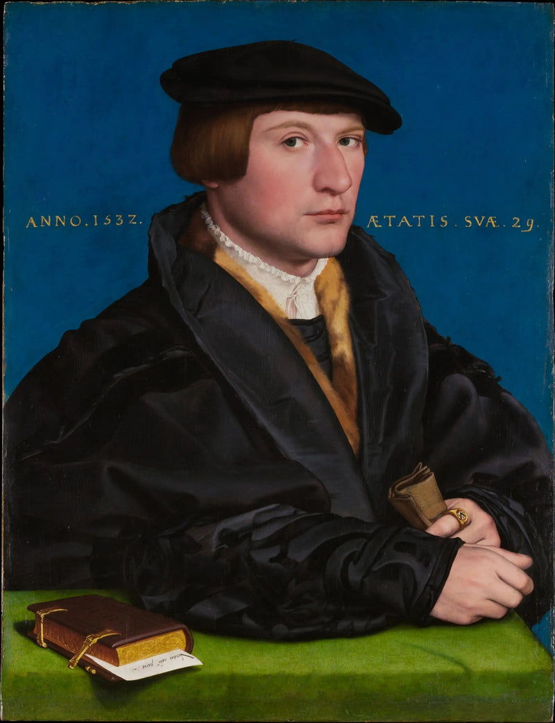 Wedigh-Perheen jäsenen muotokuva, todennäköisesti Hermann Wedigh (kuollut 1560) - Hans Holbein nuorempi