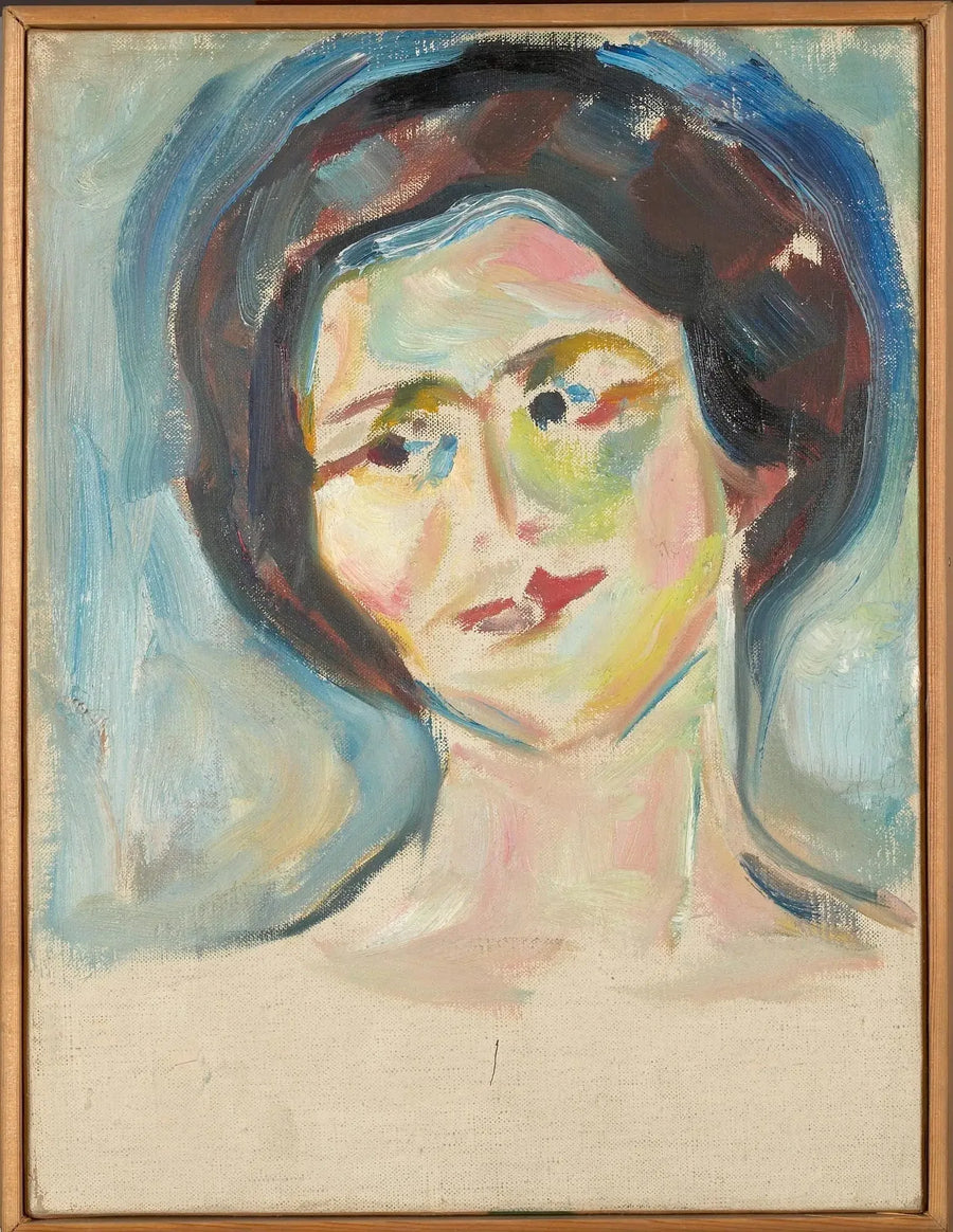 Mallin muotokuva - Edvard Munch