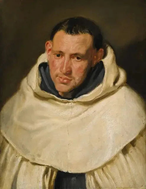 Karmeliittimunkin muotokuva - Antoine van Dyck