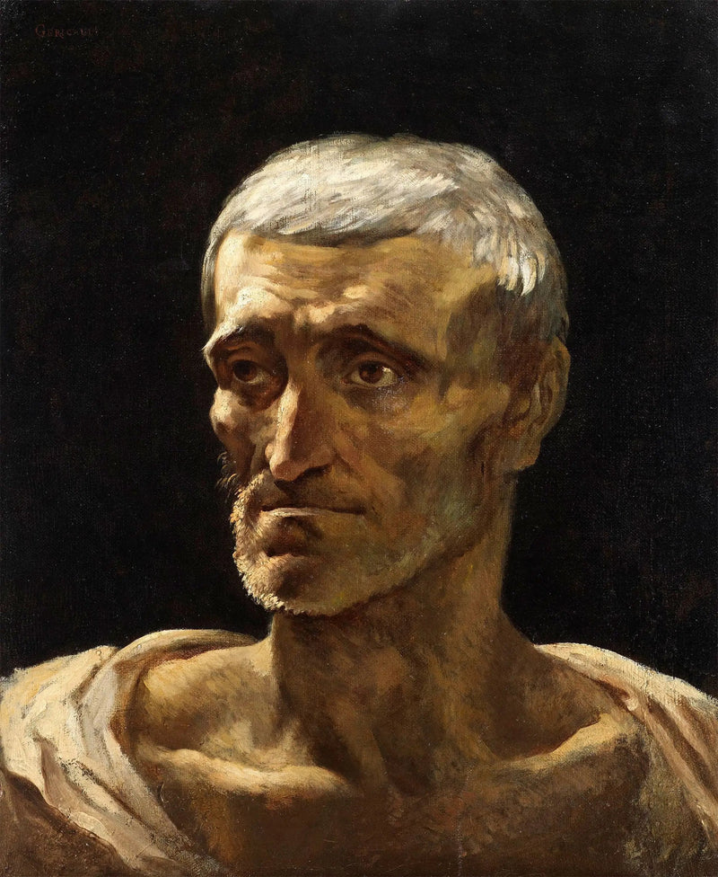 Haaksirikkoutuneen muotokuva - Théodore Géricault