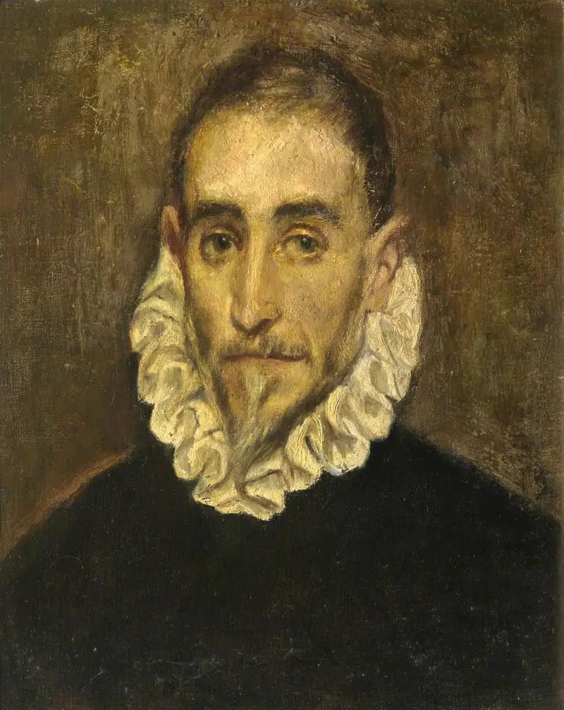 Aatelisen vanhuksen muotokuva - El Greco