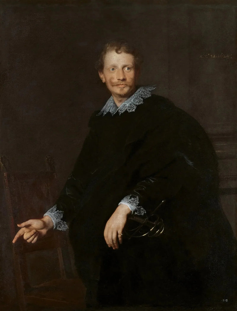 Genoesan aatelisen muotokuva, 1624 - Antoine van Dyck