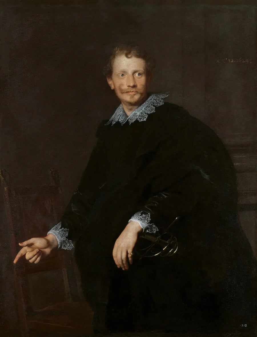 Genoesan aatelisen muotokuva, 1624 - Antoine van Dyck