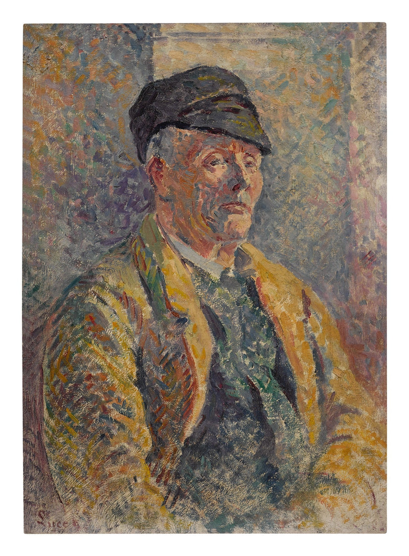 Maalauskuva maanviljelijästä - Maximilien Luce
