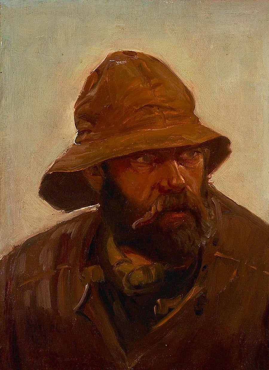 Kalastajan muotokuva (1902). -Michael Peter Ancher
