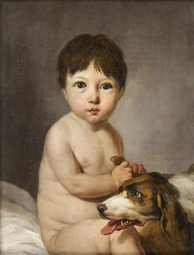Pieni pojan muotokuva - Louis-Léopold Boilly