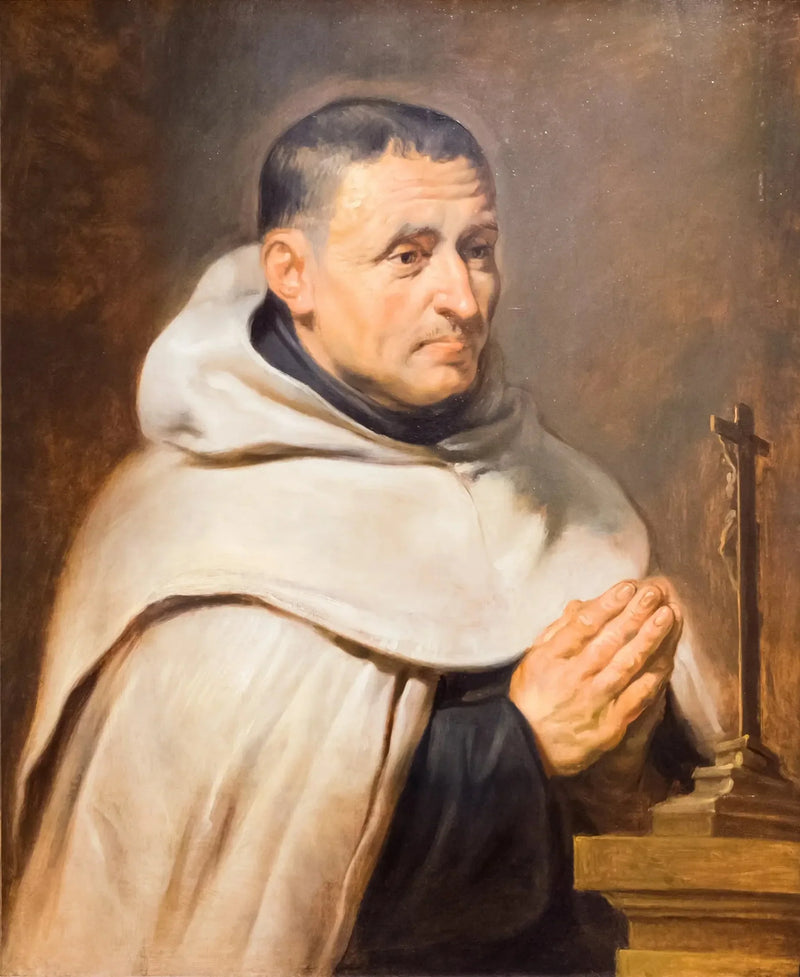 Carmeliittiprioriin muotokuva - Peter Paul Rubens