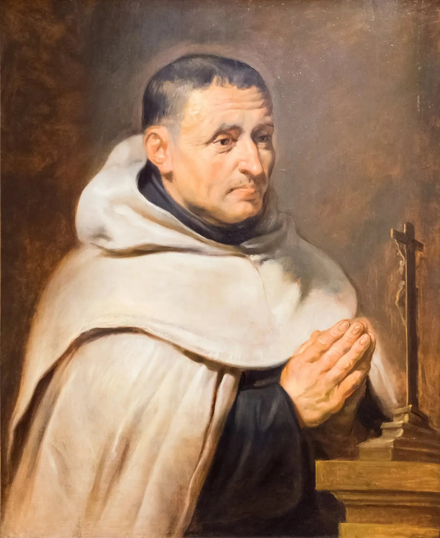 Carmeliittiprioriin muotokuva - Peter Paul Rubens