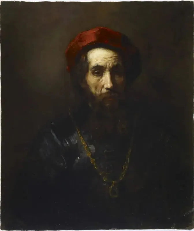 Rabbinin muotokuva - Rembrandt