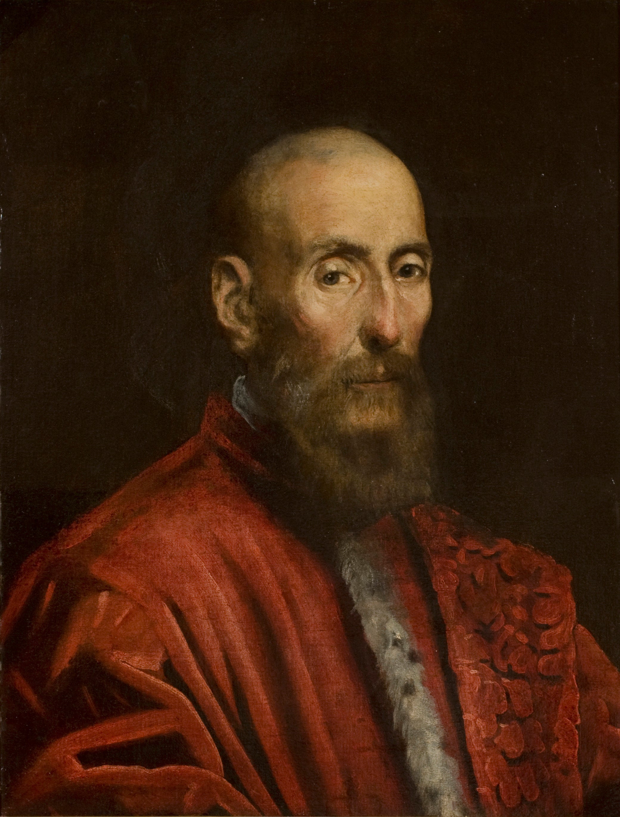 Portrait d'un sénateur - Jacopo Tintoretto image 1 copie de tableau peinte à la main