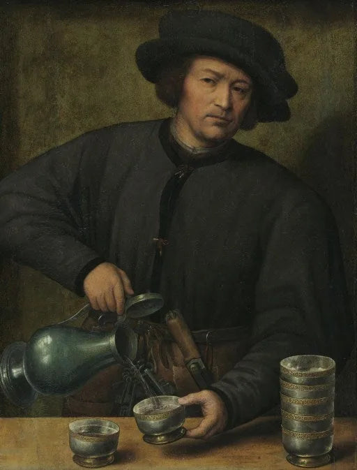 Viinilaskijan muotokuva - Joos van Cleve