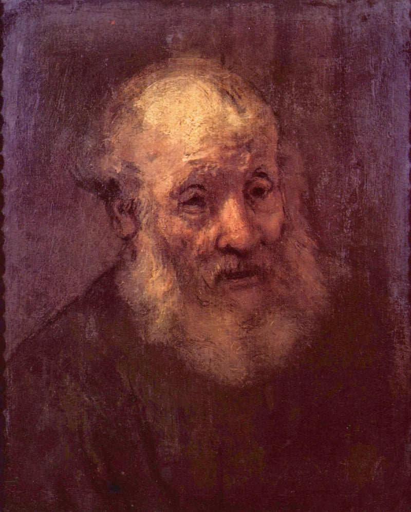 Vanhan partaisen miehen muotokuva - Rembrandt
