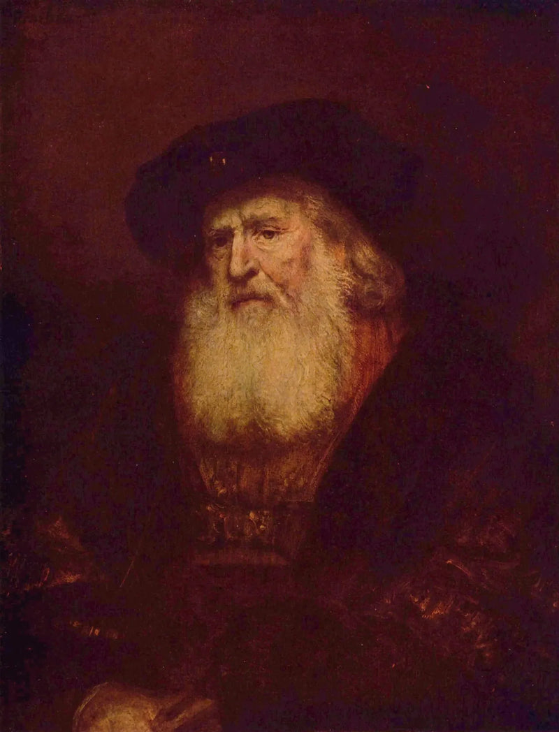 Vanhan partaisen miehen muotokuva - Rembrandt